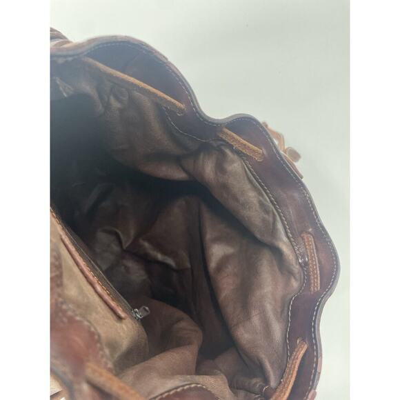 Ralph Lauren Collection Vintage Leather Bucket Bag 1997 Runway Women’s 90s Purse - Picture 15 of 15